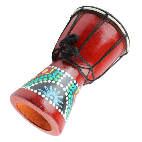Afrikaanse trommel 5 inch houten djembe handpercussie 2