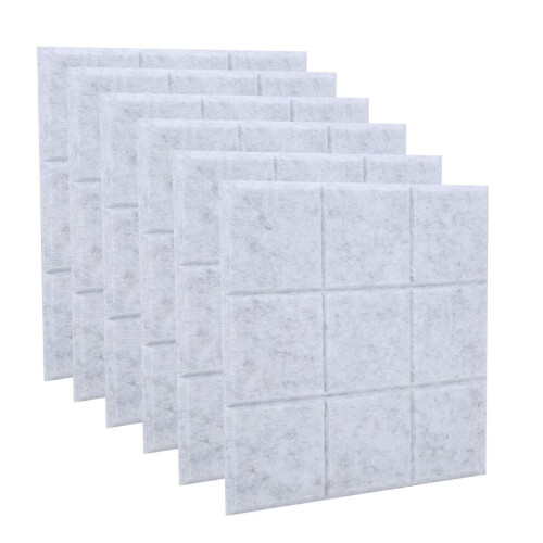 6Pcs SoundAbsorption Felt Small Check Acoustic 2