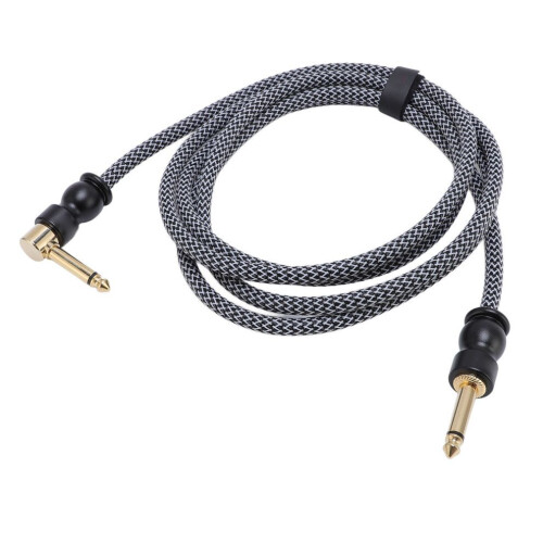 Gitarrinstrumentkabel 6,6 fot längd 22 AWG 1
