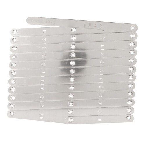 Aluminium uitzetbare naaimeter, multifunctioneel