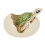 Hatching Turtle Trinket Box Green Hand Made Zinc 2