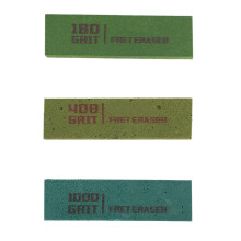 3-teiliges Set Gitarrenbund-Radierer und Gitarrenbund-Polierhilfe