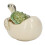 Hatching Turtle Trinket Box Green Hand Made Zinc 5