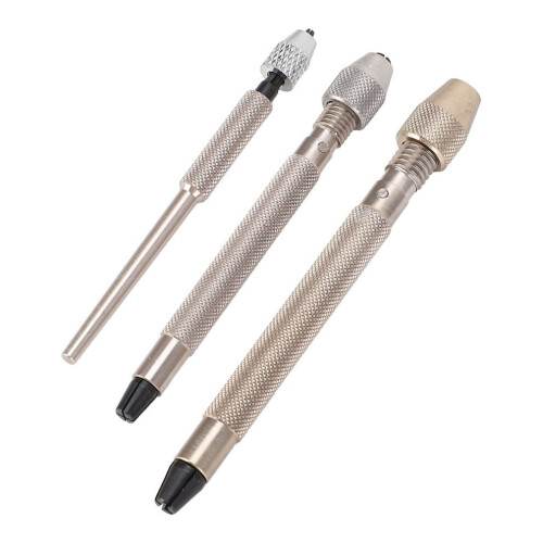 3-delars skruvstäd handborrset aluminiumlegering 2