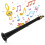 Portable Pocket Saxophone Practice Sax with Reed 4