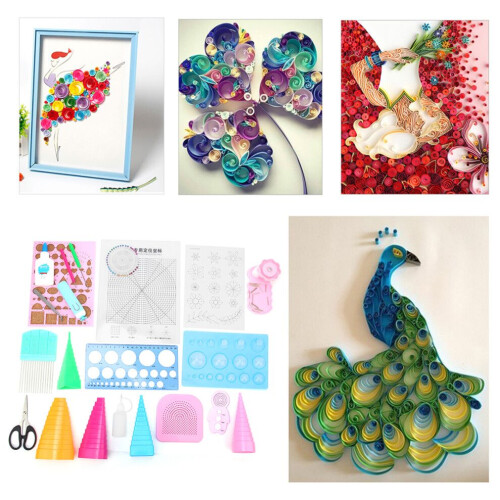 24pcs Paper Quilling Tool Complete Set Electric 2