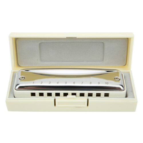 10-gaats mondharmonica blues ds-toonaard draagbare mondharmonica 1