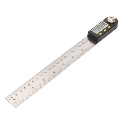 Digital vinkellinjal 200 mm 0 till 360 grader 2