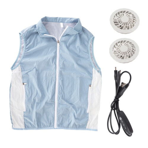 Koelvest Ademend Mesh Borstelloze Motor 3
