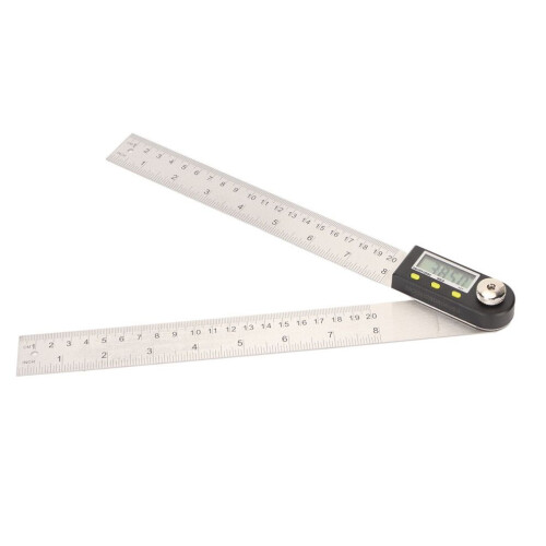 Digital vinkellinjal 200 mm 0 till 360 grader 1