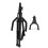 Ukulele Violin Stand Adjustable Height Aluminum 1