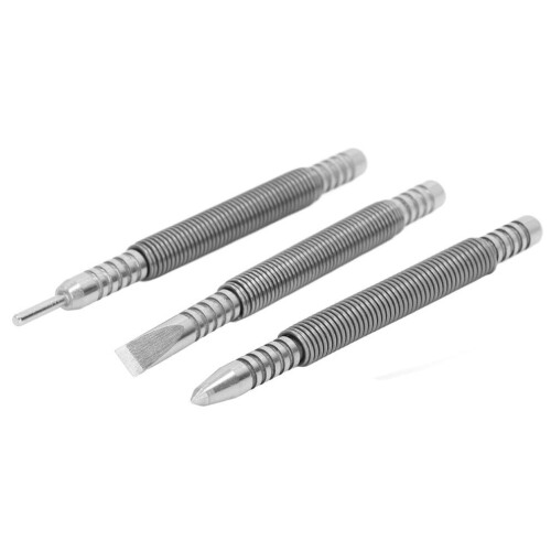 3 Pcs Spring Nail Carbon Steel Spring Loaded 2