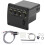 EQ01 Akustikgitarren-Stimmgerät mit 2-Band-Equalizer, schwarz 1