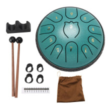 Tongtrommel 6 inch 11 tonen Staal Draagbare Chakra