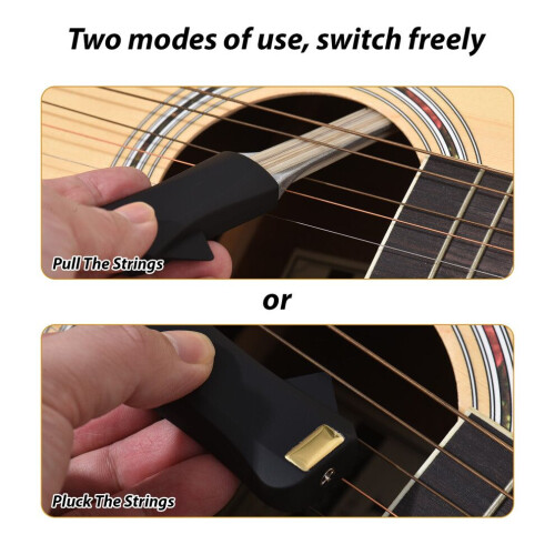 Gitarrstråke med plektrum för akustisk gitarr 2