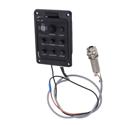 Gitarrenvorverstärker EQ Equalizer Lautstärkeregler LED 1