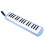 Melodica 32 Key ABS Wind Black and White Keyboard 3
