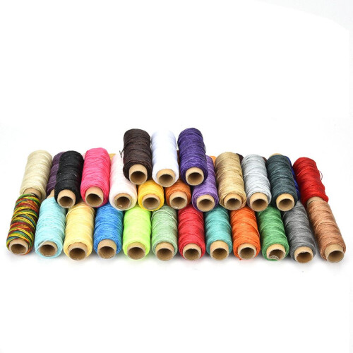 36 Farben, 50 Meter/Rolle, 150D Lederhandwerk 2