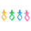 100pcs Bobbin Holder Regulable Design Silicone 2
