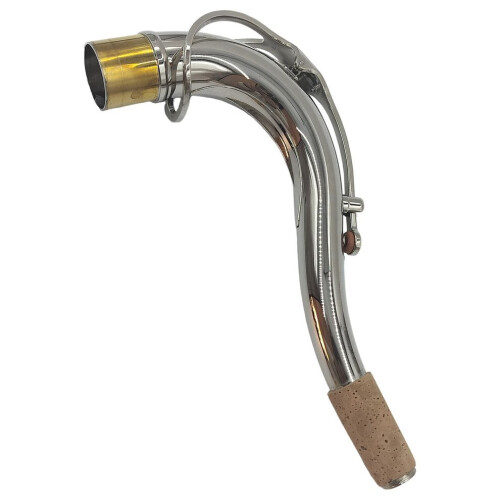 Conector de codo para saxofón tenor de 28 mm 2
