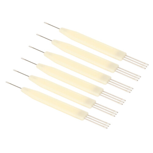 6 Pcs Transfer Needle 3.6mm Pitch 1X3 Fine
