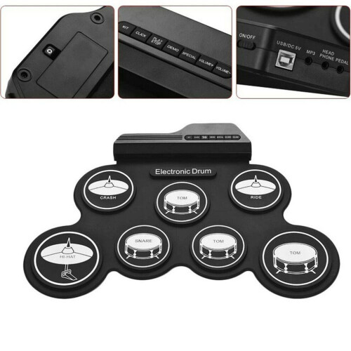 Electronic Drum Set 7 Pads 5 Tunings 8 2