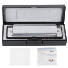 10-gaats mondharmonica blues C-toonaard harp blaasinstrument muzikaal