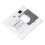 Straight Stitch Needle Plate Replacement Steel 4