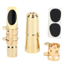 Bec de saxophone alto en métal avec capuchon