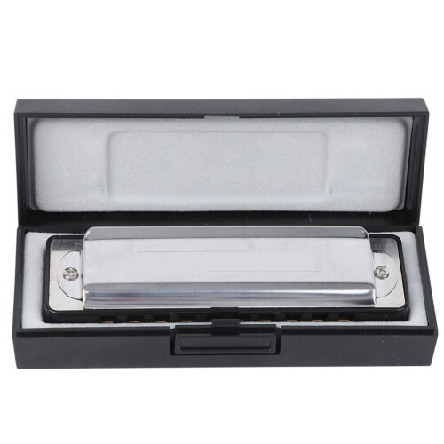 10‑Hole Harmonica Blues C Key Harp Wind Musical 2