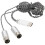 Cable MIDI de 70,9 pulgadas a cable convertidor USB IN-OUT 5