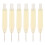 6 Pcs Transfer Needle 3.6mm Pitch 1X3 Fine 5