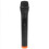 Draadloze karaokemicrofoon van metaal, handmodel 2