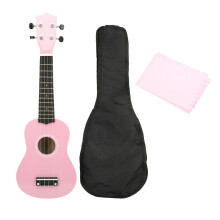 21-Zoll-Ukulelen-Set, glänzend, weich