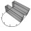 Fridge Side Hanging Rack 2 Tier Seasoning Storage 5