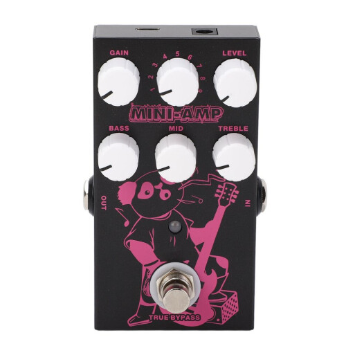 Elgitarrpedal 3 EQ justerbar 9 musik