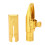 Altsaxofoonmondstuk 8C Verguld Messing E 3