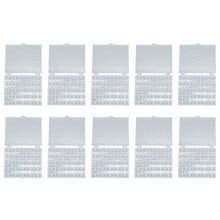 10 sets plastic naaimachinespoelen met 25