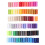 Nähgarn-Set, 400 Yards, 80 Farben, Polyester 4