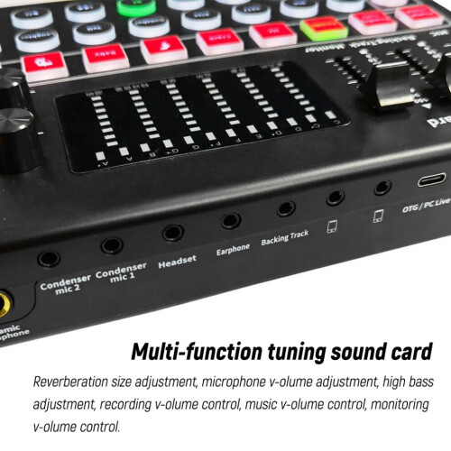 M9 Audio-Interface-Soundkarte Live-Sprachmixer 1