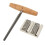 Geigenwerkzeug-Set, Metallklinge, Holzgriff, scharf 5