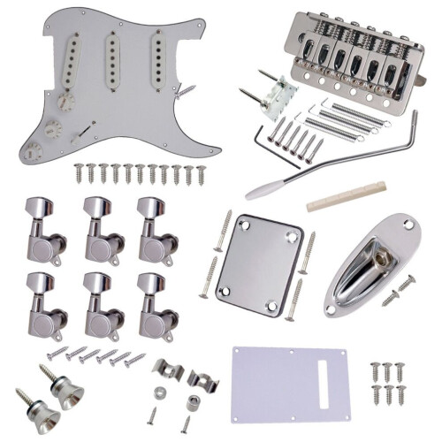 ST-stil elgitarr komplett set DIY-tillbehör