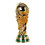 World Cup Trophy Finely Carved Sparkling Durable 1