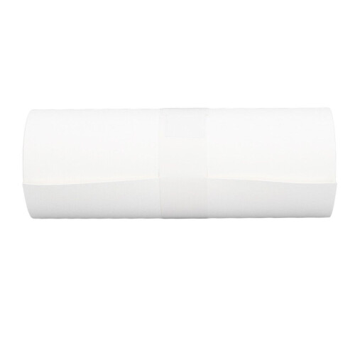Aquarelpapierrol van 10 meter lang, wit, halfkatoen.