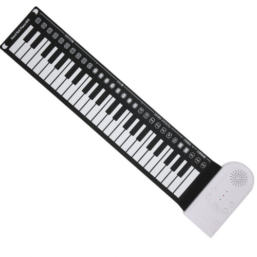 Elektriskt piano 49 tangenter bärbart hopfällbart 2