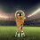 World Cup Trophy Finely Carved Sparkling Durable 5