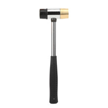 Black Guitar Plastic Hammer Brass and Rubber Head