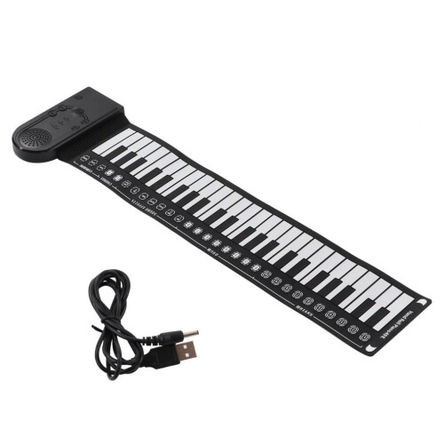 Piano électrique portable pliable à 49 touches