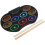 Electronic Drum Pad Portable Colored Hand Rolled 4