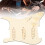 SSS29 Beige Plastic Electric Guitar Loaded 4